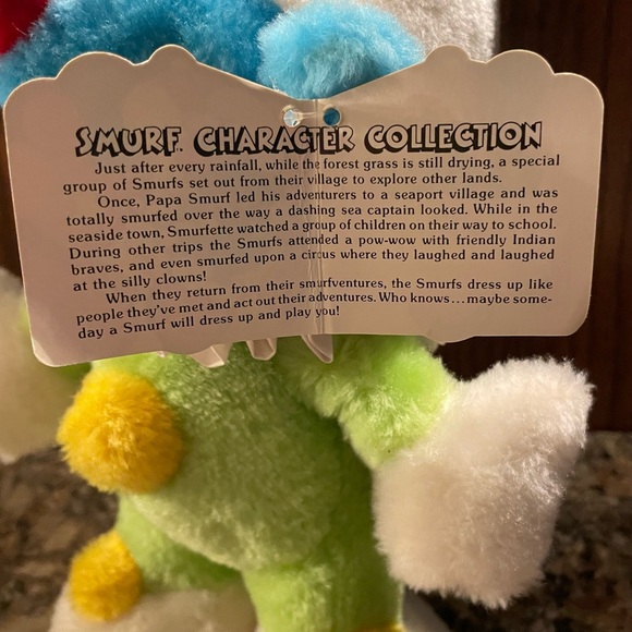 Vintage 1983 Clown Smurf with original tag - Picture 9 of 9